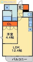 セザン新町の物件間取画像